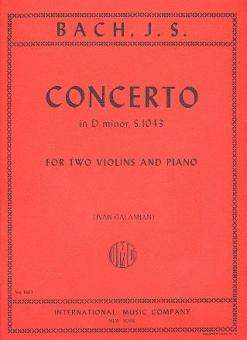 Concerto D minor BWV 1043 