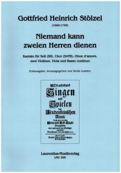 Niemand kann zweien Herren dienen 