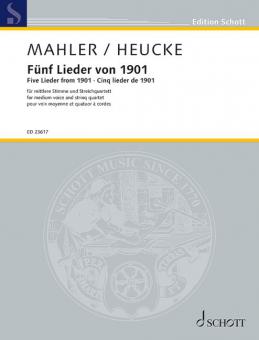5 Lieder from 1901 Standard