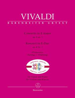 Concerto in Mi maggiore op. 8, n. 1 "Primavera" Standard