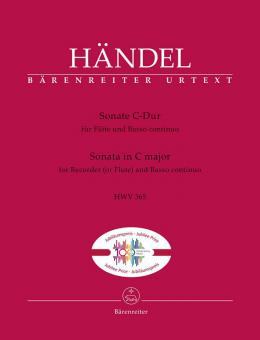 Sonata in do maggiore HWV 365 Standard
