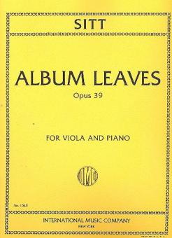 Album Leaves op. 39 