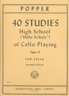 High School of Cello Playing op. 73 