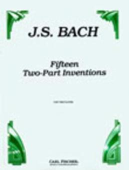 15 Two-Part Inventions BWV 772-786 