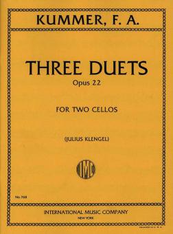 3 Duets op. 22 