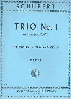 Trio No. 1 in B flat major 