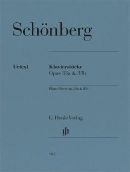 Pezzi per pianoforte op. 33a e 33b 