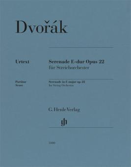 Serenata in mi maggiore op. 22 - Partitura 