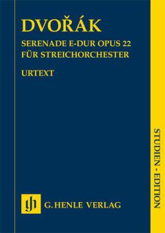 Serenata in mi maggiore op. 22 - Partitura di studio 