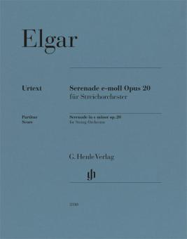 Serenata in mi minore op. 20 - Partiture 