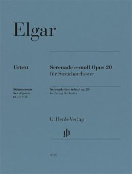 Serenata in mi minore op. 20 - Set di parti 