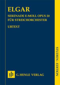 Serenata in mi minore op. 20 - Partitura di studio 