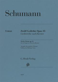 Dodici poesie op. 35 - Set di canzoni su testi di Kerner 