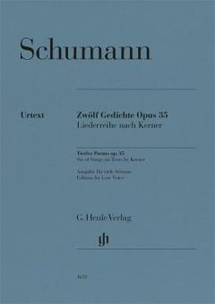 Dodici poesie op. 35 - Set di canzoni su testi di Kerner 
