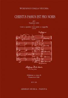 Christus Passus est pro nobis 
