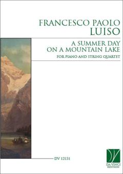 A Summer Day on a Mountain Lake 