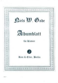 Albumblatt 
