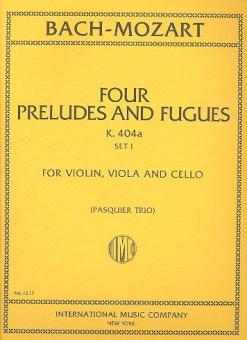 Four Preludes and Fugues Set 1 