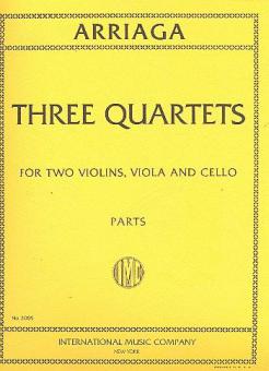 3 String Quartets 