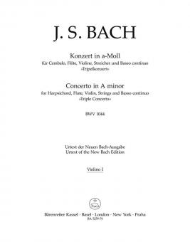 Concerto in la minore BWV 1044 