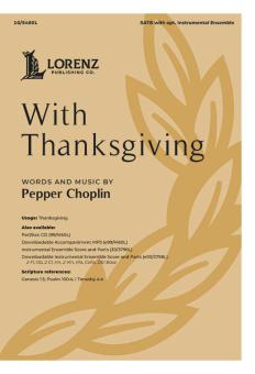 With Thanksgiving 