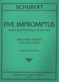 5 Impromptus Op. 90, 91 