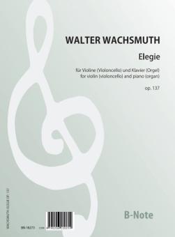 Elegie op.137 