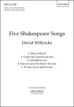 Five Shakespeare Songs 