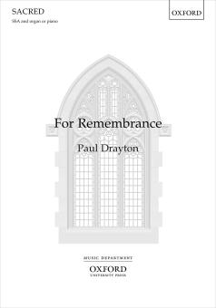 For Remembrance 