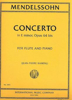 Concerto in E minor Op. 64 bis. 