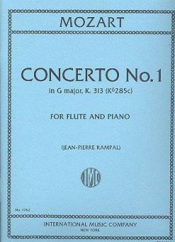 Concerto No. 1 in G major KV313 (K6. 285c) 