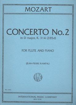 Concerto No. 2 in D major KV314 