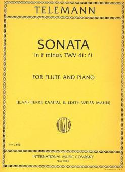 Sonata in F minor TWV 41: f1 