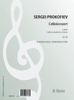 Cello concerto in e minor op.58 