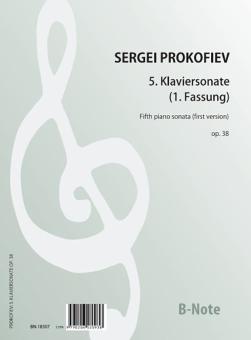5th piano sonata (1st version 1925 ) op.38 