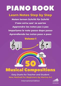 Piano Book - Noten lernen Schritt für Schritt 1 