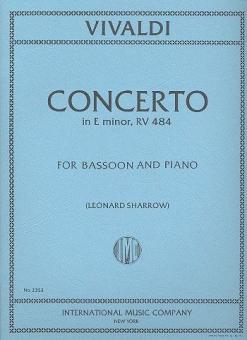 Concerto in Mi minore, RV 484 