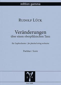 Veränderungen über einen oberpfälzischen Tanz 