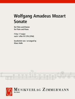 Sonata in fa maggiore KV 376 (374d) Download