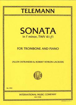 Sonata in F Minor TWV 41:f1 