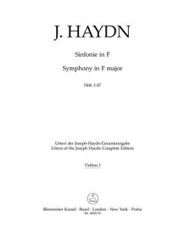 Sinfonia in fa maggiore Hob. I:67 