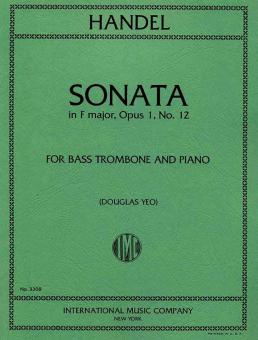 Sonata in F Major, Op. 1 No. 12 