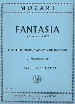 Fantasia in F minor, K. 608 