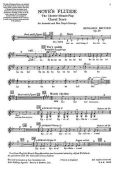 Noye's Fludde op. 59 