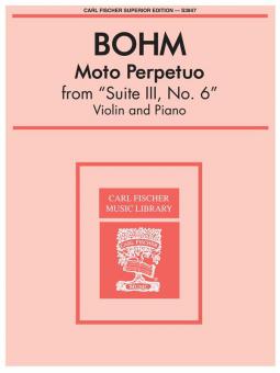 Moto Perpetuo (Suite 3/6) 