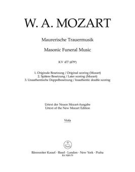 Musica funebre massonica K. 477 (479a) 