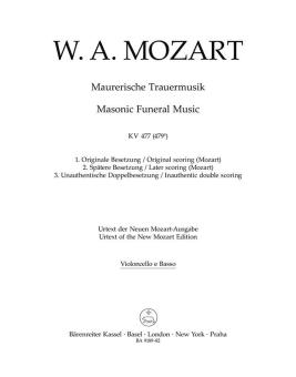 Musica funebre massonica K. 477 (479a) 