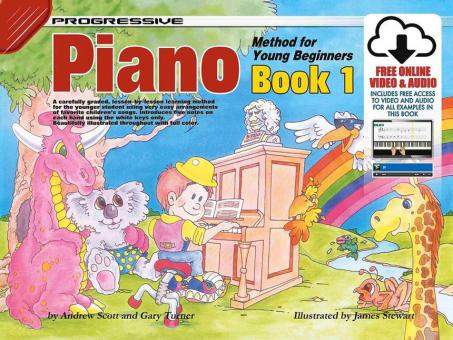 Progressive Piano Method for Young Beginners 1 