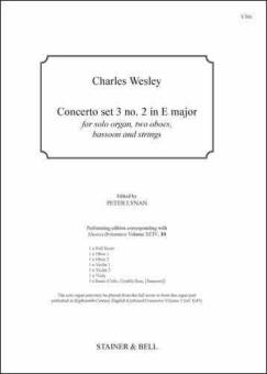Concerto set 3 no. 2 in E major 