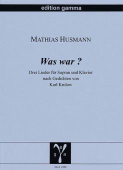 Was war? 